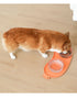 Blue Non-Slip Pet Feeding Mat - Waterproof Dog & Cat Food Bowl Placemat with Raised Edges