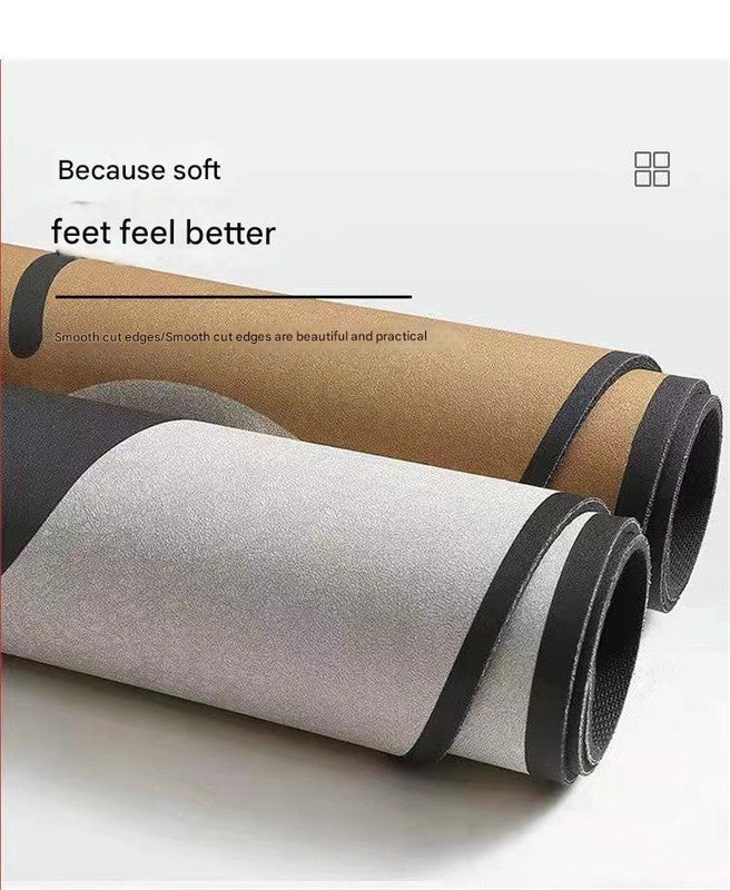 Style 2 Pink And Yellow Absorbent Diatomaceous Earth Pet Feeding Mat - Non-Slip & Quick Dry Placemat (50x80cm)