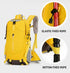 Yellow Lightweight 30L Hiking Backpack - Water-Resistant Outdoor Daypack for Trekking & Travel