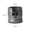Dark Grey Round Professional Aluminum Espresso Tamping Station - Adjustable Portafilter Holder Stand