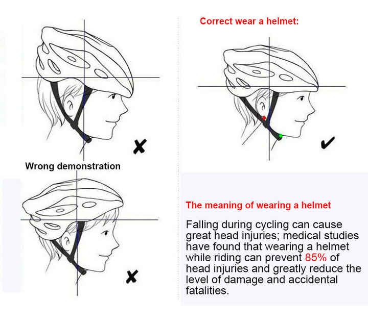 White Lightweight Adult Bicycle Helmet - Adjustable Fit Road & Mountain Bike Safety Headgear (57-62cm)
