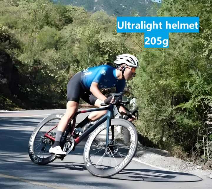 White Lightweight Adult Bicycle Helmet - Adjustable Fit Road & Mountain Bike Safety Headgear (57-62cm)