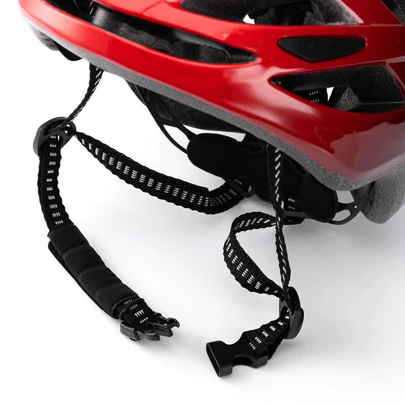 White Lightweight Adult Bicycle Helmet - Adjustable Fit Road & Mountain Bike Safety Headgear (57-62cm)