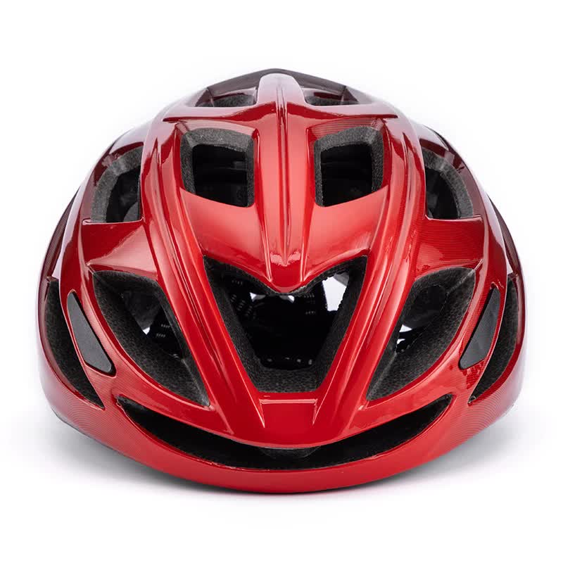 White Lightweight Adult Bicycle Helmet - Adjustable Fit Road & Mountain Bike Safety Headgear (57-62cm)