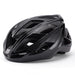 Black Lightweight Adult Bicycle Helmet - Adjustable Fit Road & Mountain Bike Safety Headgear (57-62cm)