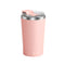 Pink 316 Stainless Steel Rechargeable Electric Self-Stirring Mug - 420ml Automatic Mixing Cup with Magnetic Rotor
