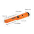 Army Green High-Sensitivity Metal Detector Pinpointer - GP Pointer with Vibration and Audio Alert for Treasure Hunting