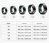 Rose Gold Round 0.84inch Smart Ring with Heart Rate and Sleep Tracking - IP68 Waterproof Fitness Tracker with Step Counter
