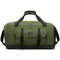 Green Dry Wet Separation Gym Bag - Yoga Fitness Travel Duffel - Shoe Compartment