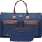 Dark Blue 45L Garment Duffel Bag - Men's Travel Suit Bag - Carry On Weekender