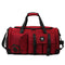 Red Capacity Travel Duffel Bag - Unisex - Multi-Color - 56x29x27cm