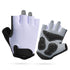M Purple Children's Summer Cycling Gloves - Breathable Half-Finger Non-Slip Fitness Training Gloves for Weightlifting