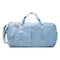 Blue Dry Wet Separation Gym Bag - Women's Large Capacity - Training & Travel