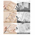 Black Foldable Travel Jewelry Organizer - Velvet Zippered Case with Transparent Pages & Detachable Pouches