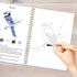 Baking 2-Pack Watercolor Painting Set - Premium Bird-Themed Coloring Books with Watercolor Paints (22.86x16.51cm) - Artist-Grade Workbook Kit