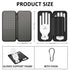 Grey Golf Glove Bag with Dual Glove Support Frame & Hook - Convenient Storage for Tees, Ball Markers and Golf Accessories