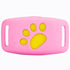 Pink Real-Time Pet GPS Tracker Locator - Magnetic Charging, Multi-Mode Positioning for Dogs & Cats