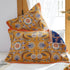 Single Yellow Floral Pillow Towel Premium Cotton Gauze Pillow Towel Pair - Simple Nordic Style (52x75cm)