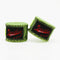 Green Zebra Pro Grade 5m Boxing Hand Wraps - Printed Elastic Bandages for Training & Combat Sports (1 Pair)