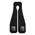 Black Heavy Duty Car Headrest Hooks (Set of 4 Units) - PU Leather Seat Back Organizer Hangers