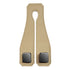 Beige Heavy Duty Car Headrest Hooks (Set of 4 Units) - PU Leather Seat Back Organizer Hangers