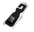 Black Premium PU Leather Car Headrest Hooks (Set of 4) - Stylish Seat Back Organizer Hangers
