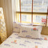 Coco Bear 100% Cotton Pillowcase Set (Pack of 2) - Breathable Standard Size 48x74cm Pure Cotton Pillow Covers