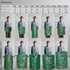 272L( ⱷ67*76cm) Heavy Duty Collapsible Garden Waste Bags (Set of 2) - Large Reusable Yard Leaf Bin
