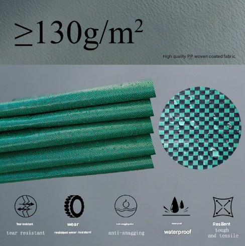 300L(Calibre67*84cm) Heavy Duty Collapsible Garden Waste Bags (Set of 2) - Large Reusable Yard Leaf Bin