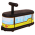 Town Bus Quiet Ride Twist Car for Toddlers - Fun Wiggle Ride-On Toy