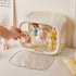 Black With Lamp Wall Mount & Desktop Blind Box Display Case - Clear Dustproof Storage Organizer for Collectibles & Figures