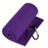 Purple Microfiber Waffle Weave Golf Towel Set - 4 Pack (40x60cm) - Ultra Absorbent & Quick Drying