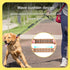 Blue Shock Absorbing Dog Leash with Reflective Stitching - 135cm for Small to Large Dogs