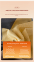 Comfortable cotton pillowcase, double-sided warm design, breathable and skin-friendly - Yellowish gray