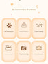 Brown Cute Cartoon Car Trash Bin with Adjustable Strap - Water-Repellent Corduroy (19x24cm)