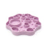 Silicone Dog Slow Feeder and Licking Mat - 2 in 1 Puzzle Bowl for Dog Slow Feeding(Light purple)