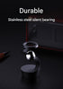 Desktop Levitating Gyro,Magnetic Floating Desk Toy for Stress Relief, Elegant Design-silver