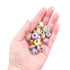 Unicorn DIY Beaded Bracelet Kit for Kids - Red Crystal Beads and Charms Jewelry Set with Gift Box