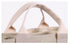Dark Blue Canvas Lunch Tote Bag - Stylish Handbag with Multiple Compartments for Women