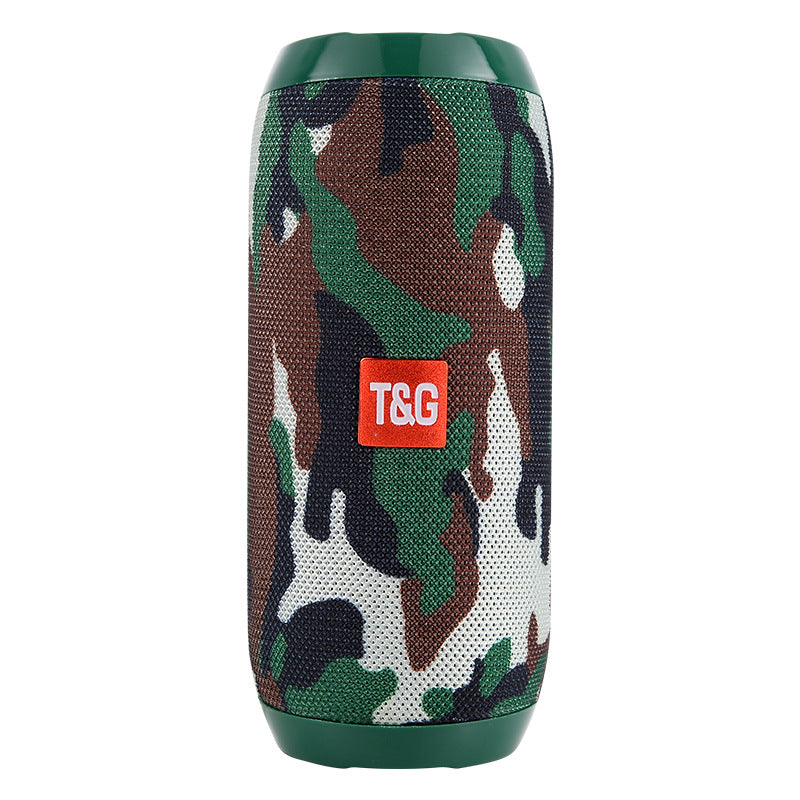 Camouflage color Portable Bluetooth Speaker - HiFi 360 Degree Audio Wireless Mini Speaker, Support Hands-free Calling