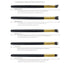 10-Piece White gold Makeup Brush Set - Large and Small Brushes for Professional Beauty Application