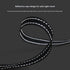 Retractable Dog Leash - Reflective Pet Lead with 3m Extension, One-Button Control(Gray)