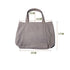 Yoga Mat Tote Bag - Durable Canvas Shoulder Bag for Outdoor Workouts & Travel(Grey)
