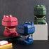 Hippo Ashtray with Lid - Stylish Geometric Decor for Home and Office(Green)
