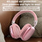 Premium Wireless Bluetooth Headphones with Stereo Hi-Fi Sound(pink)