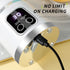 Portable Electric Juicer Blender - 450ml USB Rechargeable Smoothie Maker with 12 Blades(white)