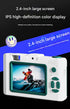 Compact 4K Digital Camera - 50MP, 16x Zoom, 2.4-inch IPS Screen, WiFi & Fill Light - Retro CCD Style(White)
