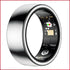 Advanced Smart Health Ring - 24/7 Heart Rate, SpO2, Sleep & Activity Tracker with Magnetic Charging(Silver)