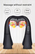 Deep Kneading Shiatsu Neck & Shoulder Massager with Heat - USB Rechargeable Ergonomic Design(Gray and black)