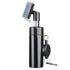 Portable Golf Club Groove Cleaner Brush with Water Spray Bottle & Retractable Keychain(black)